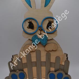 Panier lapin de Pâques modèle lapin.