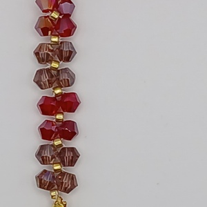 Bracelet Lueur Grenat