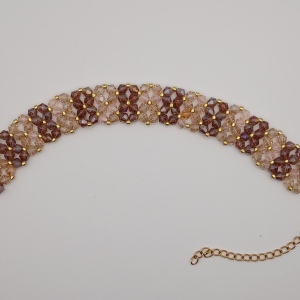 Bracelet Velours Caramel