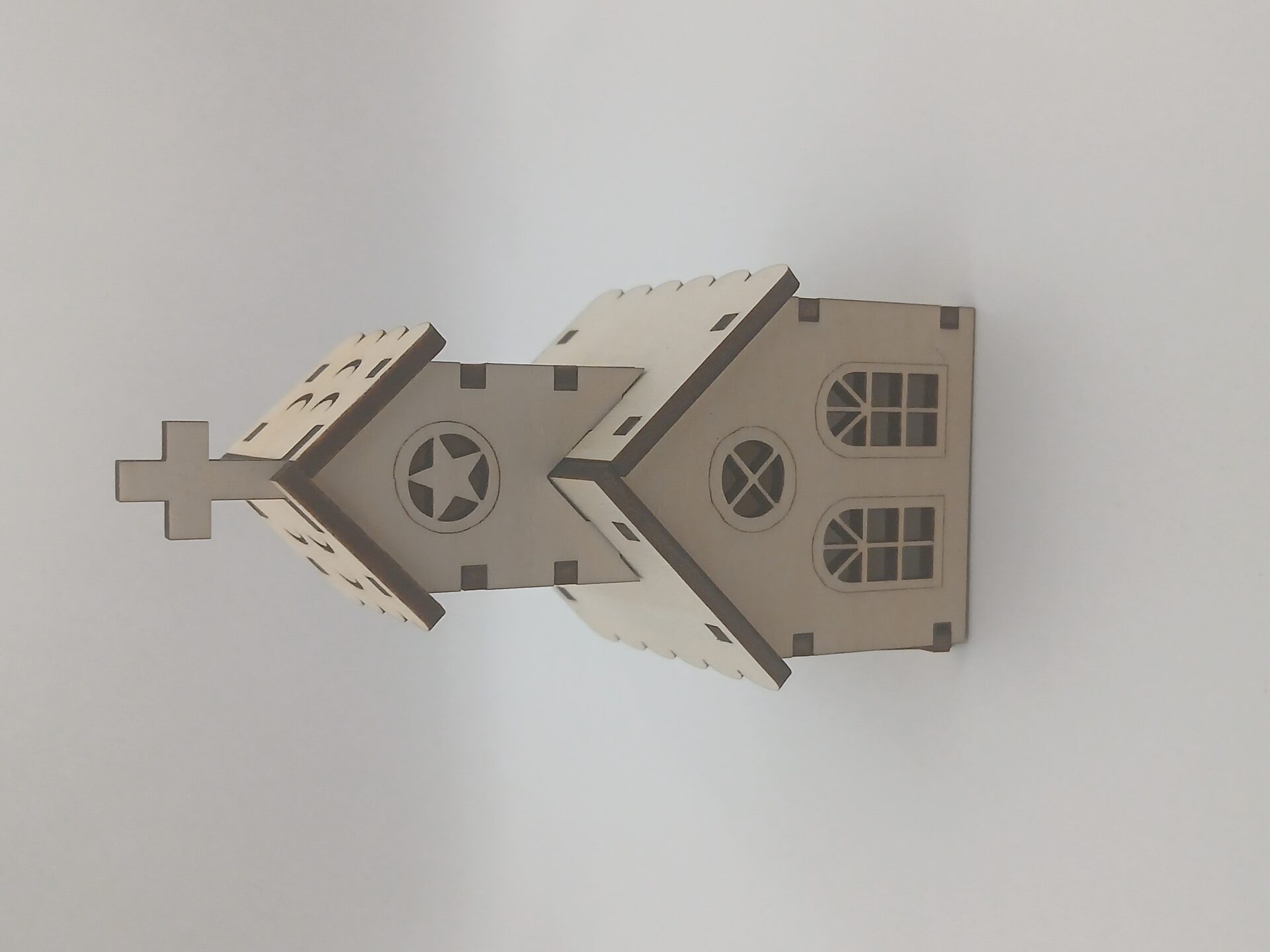 Eglise de noel en kit